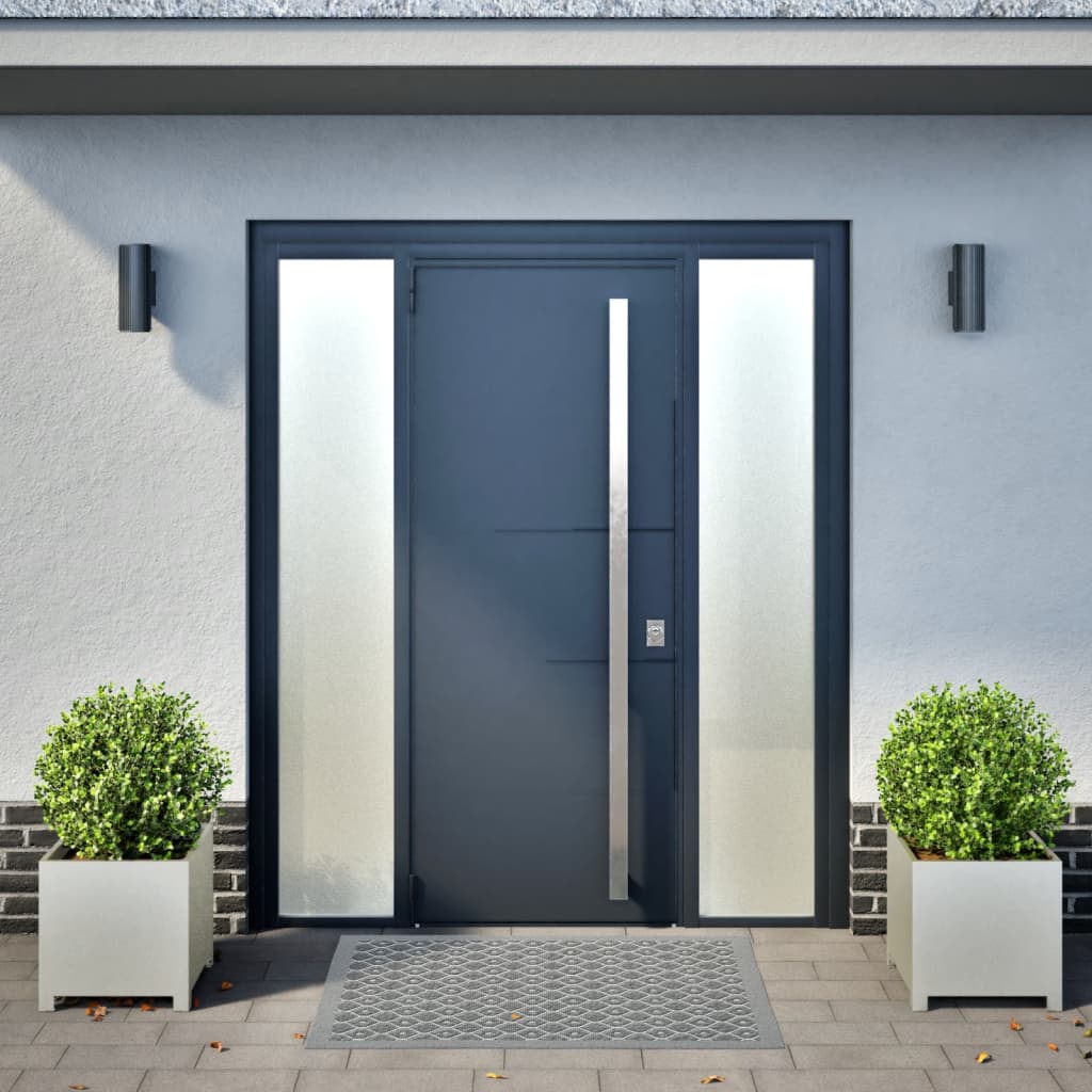 Jardiers Vidaxl 2 ST 40x40x40 cm en acier inoxydable