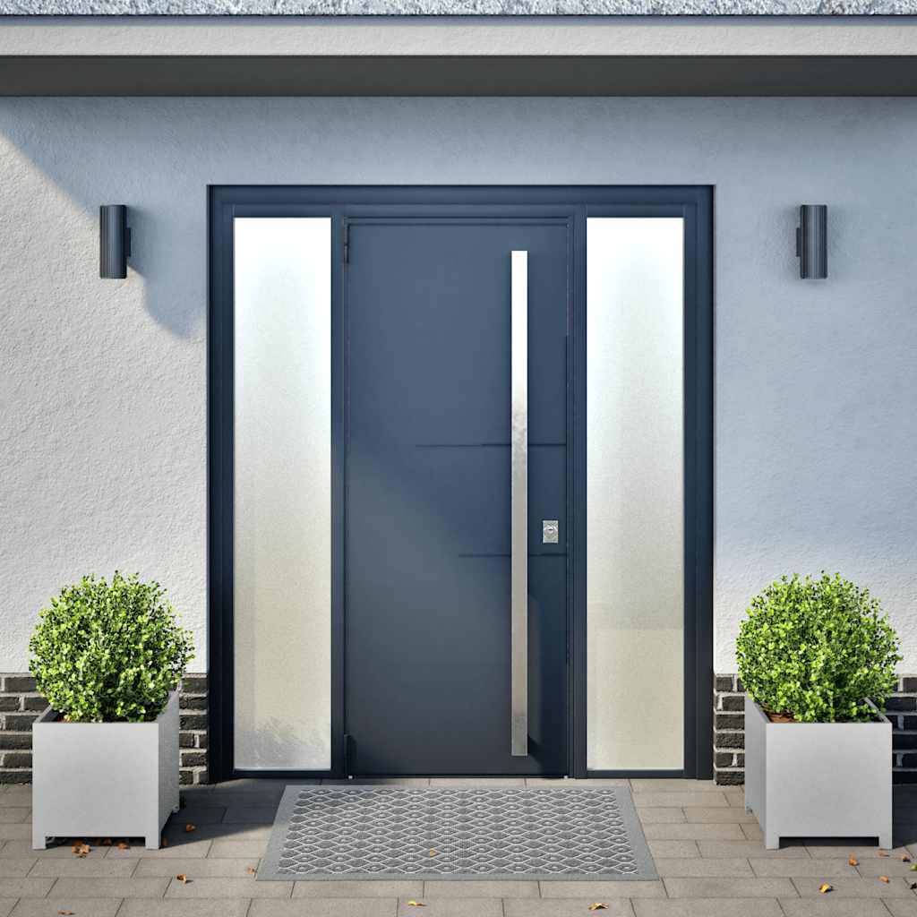 Vidaxl Planters 2 ST 40x40x40 cm en acier galvanisé