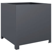Boîte de planification Vidaxl 50x50x50 cm anthracite en acier -colore - afbeelding 2