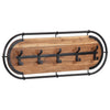 Rack de manteau mural vidaxl avec 5 crochets
