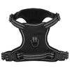 Harnais de chien vidaxl avec ceinture et collier réglable l noir