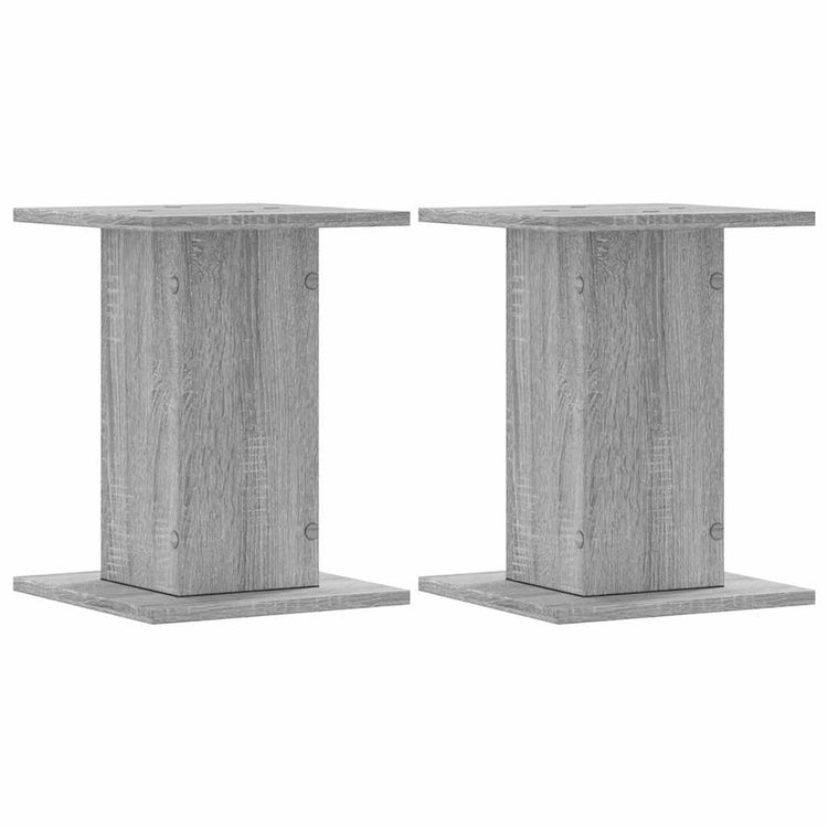Le haut-parleur Vidaxl comprend 2 PCS 30x30x40 cm en bois de bois de bois sonoma