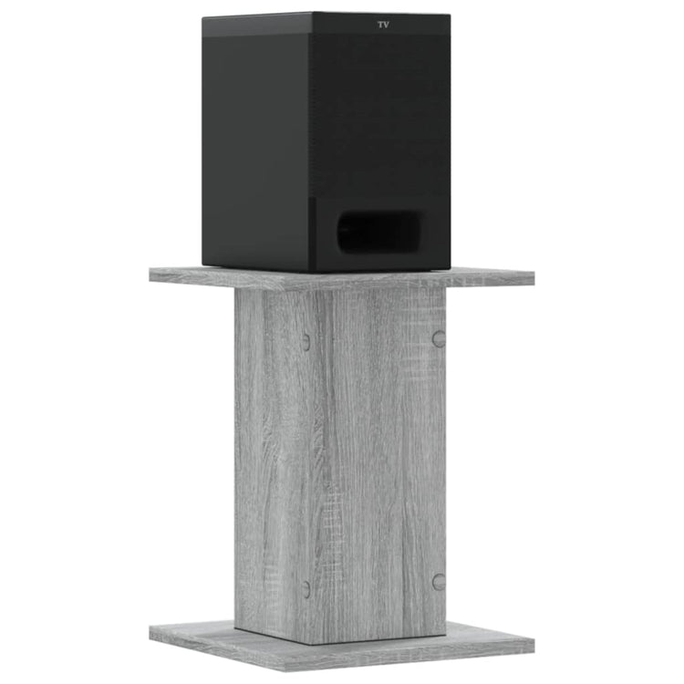 Le haut-parleur Vidaxl comprend 2 PCS 30x30x40 cm en bois de bois de bois sonoma