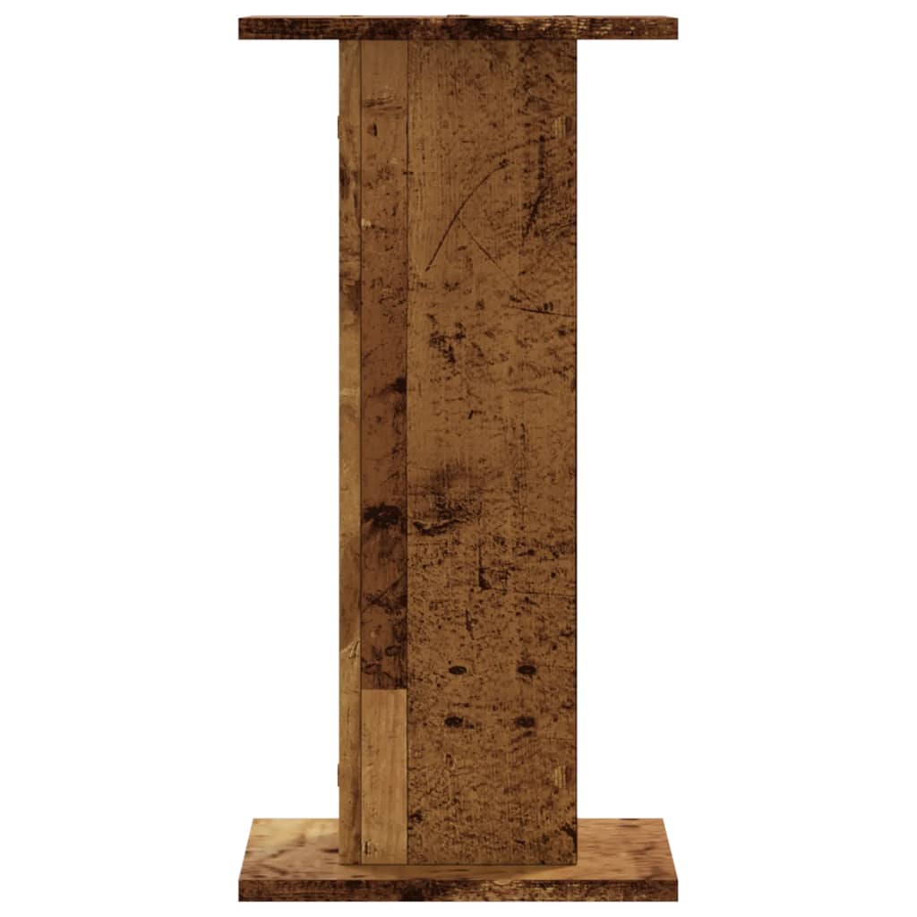 Vidaxx pieds d'enceintes 2 pcs 30x30x60 cm bois traité, couleur bois ancien