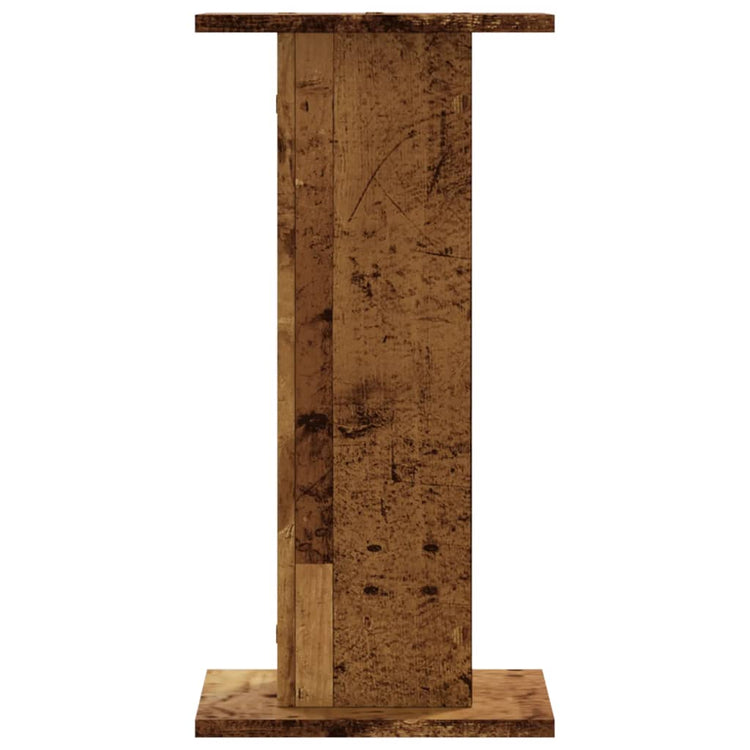 Vidaxx pieds d'enceintes 2 pcs 30x30x60 cm bois traité, couleur bois ancien