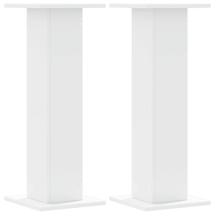 Le haut-parleur Vidaxl comprend 2 PCS 30x30x80 cm Bois de bois transformé
