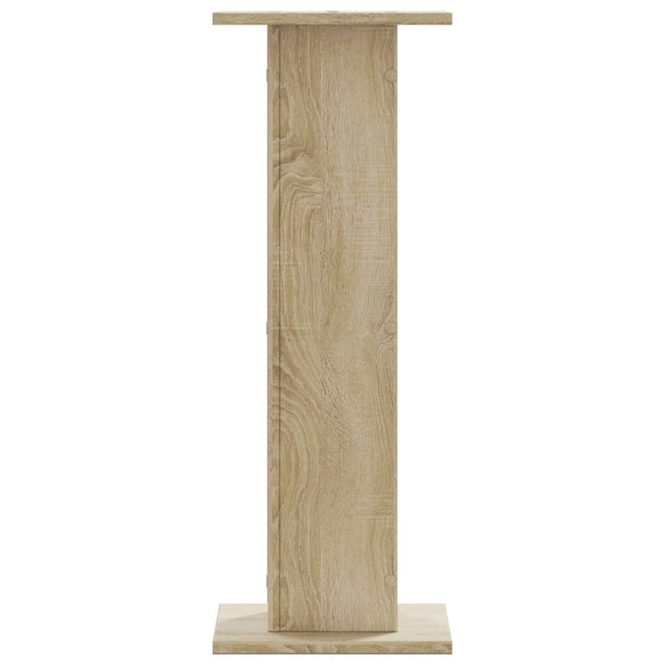 Le haut-parleur Vidaxl comprend 2 PCS 30x30x80 cm en bois de bois de bois sonoma