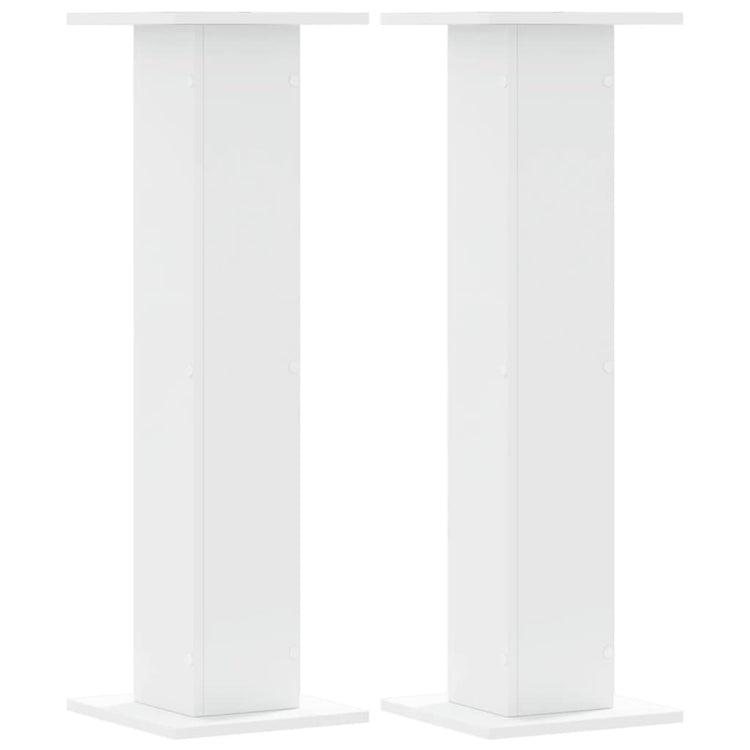 Le haut-parleur Vidaxl comprend 2 PCS 30x30x95 cm Bois de bois transformé