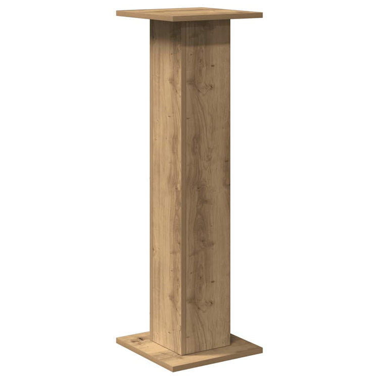 VidaXL supports d'enceintes 2 pcs 30x30x95 cm bois, couleur chêne artisanal