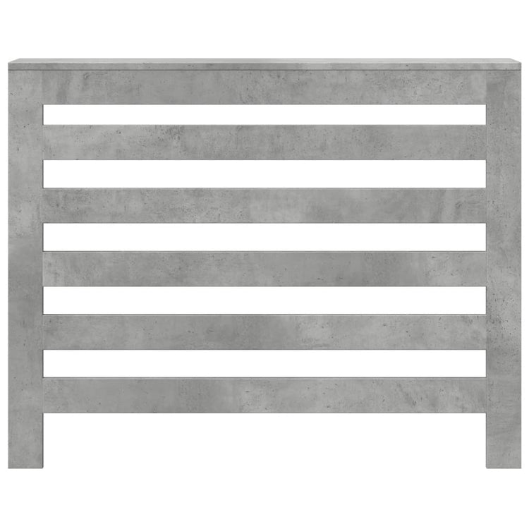 Construction de radiatorom vidaxl 104x20x82 cm Betongrij en bois transformé
