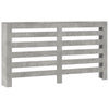 Construction de radiatorom vidaxl 149x20x82 cm Betongrij en bois transformé