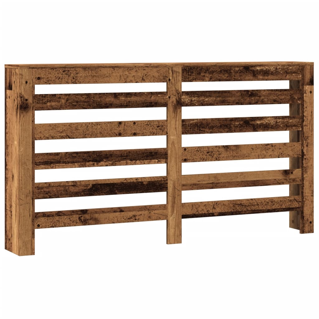Construction de radiatorom Vidaxl 149x20x82 cm Bois de bois vieux en bois