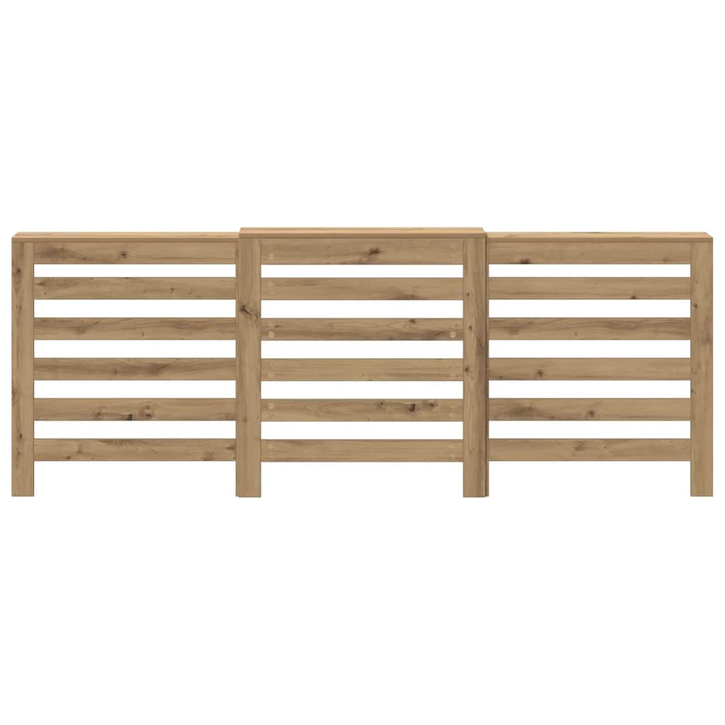 Vidaxl Radiatorom Construction 205x21.5x83.5 cm chêne artisanal en bois transformé