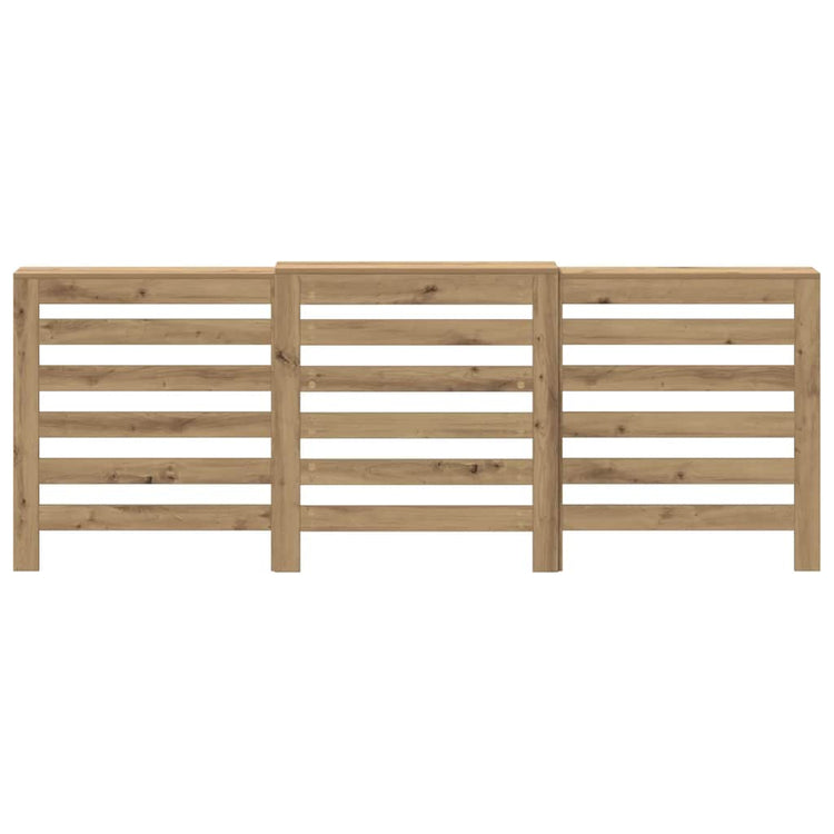 Vidaxl Radiatorom Construction 205x21.5x83.5 cm chêne artisanal en bois transformé