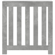 Vidaxl Radiatorom Construction 78x20x82 cm Betongrij en bois transformé - afbeelding 3