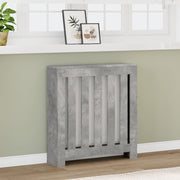 Vidaxl Radiatorom Construction 78x20x82 cm Betongrij en bois transformé - afbeelding 1