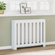 Vidaxx contour de radiateur 104x20x82 cm bois d'ingénierie blanc
