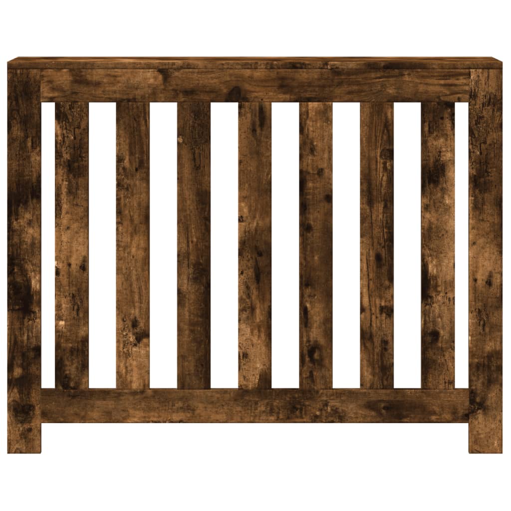 Vidaxx caisson de radiateur 104x20x82 cm bois traité, chêne fumé