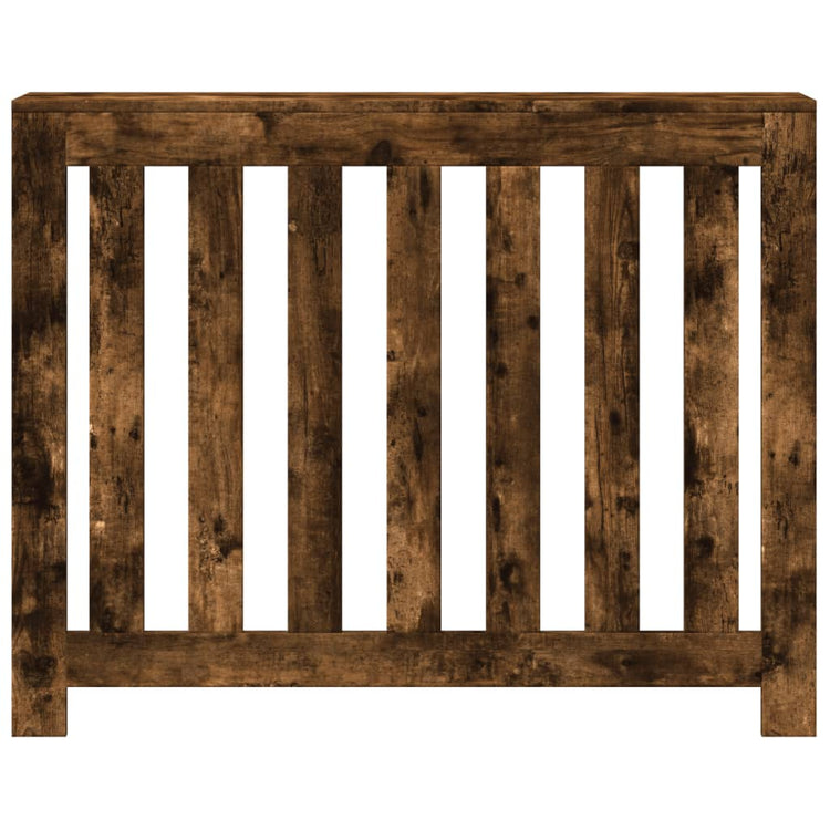 Vidaxx caisson de radiateur 104x20x82 cm bois traité, chêne fumé