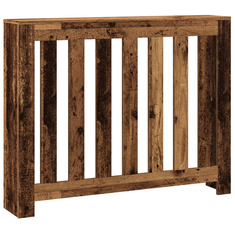 Vidaxl Radiatorom Construction 104x20x82 cm Bois transformé Old Wood