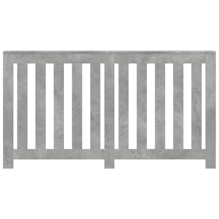 Construction de radiatorom vidaxl 149x20x82 cm Betongrij en bois transformé