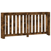 Construction de radiatorom vidaxl 175x20x82 cm en bois transformé en chêne fumé coloré - afbeelding 2