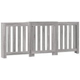 Vidaxl Radiatorom Construction 205x21.5x83,5 cm Processus de chêne sonoma gris de bois proches - afbeelding 2