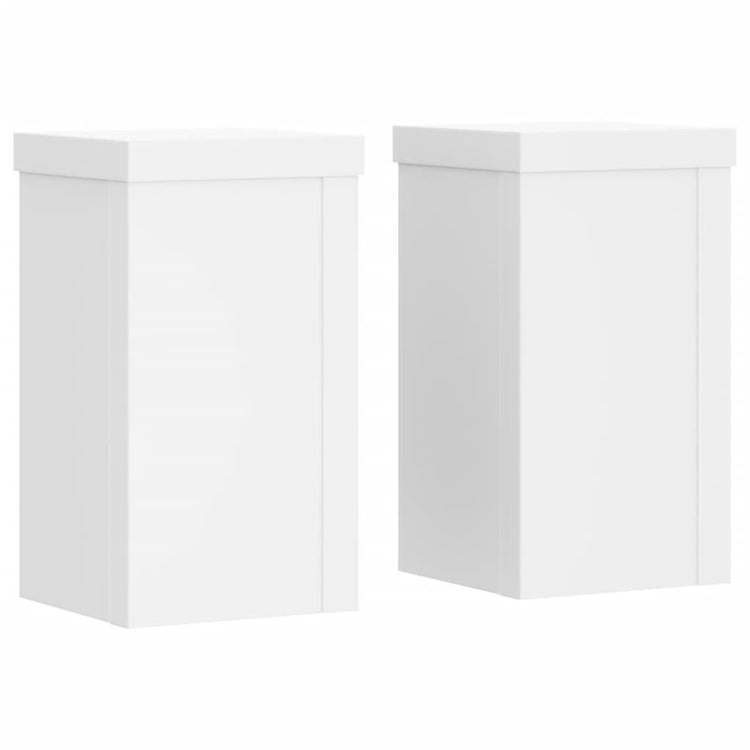 Normes de l'usine Vidaxl 2 PCS 10x10x18 cm Bois de bois transformé