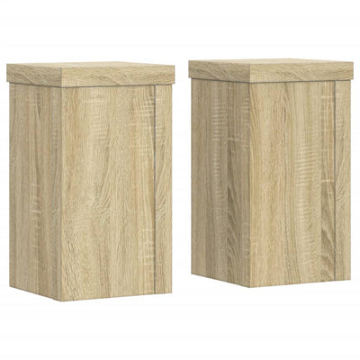 Normes de l'usine Vidaxl 2 PCS 10x10x18 cm Bois de chêne sonoma