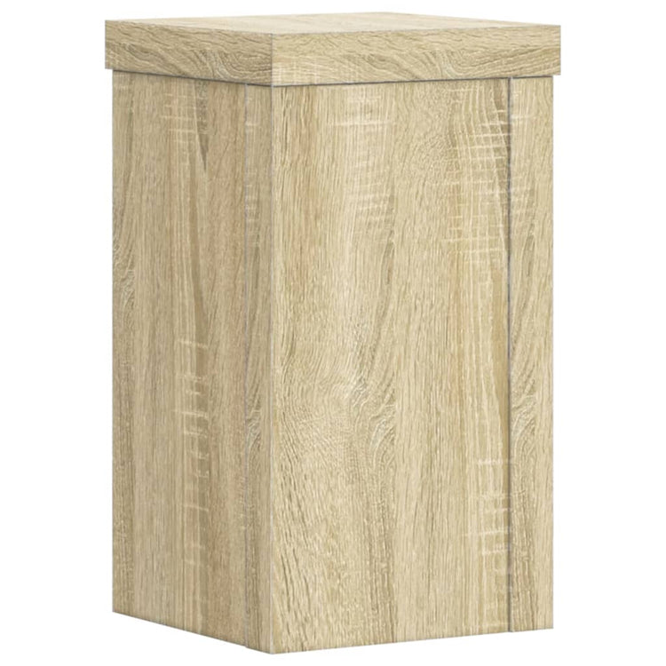 Normes de l'usine Vidaxl 2 PCS 10x10x18 cm Bois de chêne sonoma