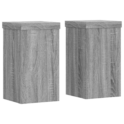 Normes de l'usine Vidaxl 2 PCS 10x10x18 cm Bois de bois de bois sonoma