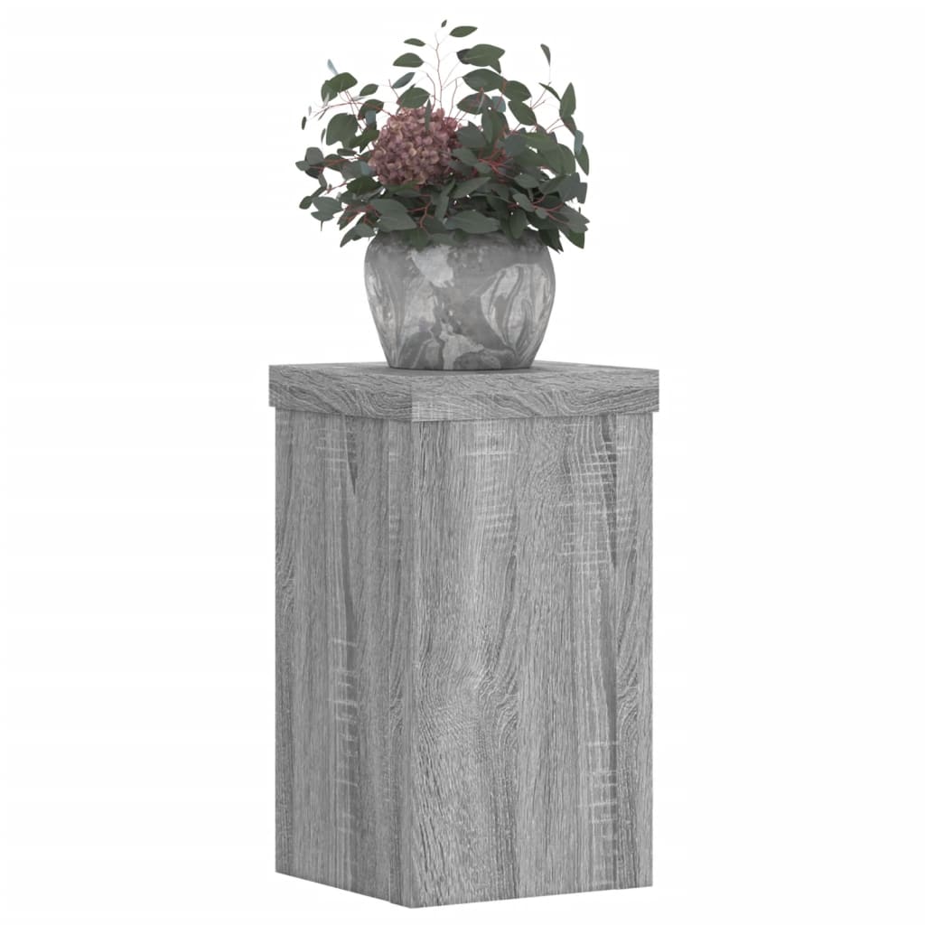 Normes de l'usine Vidaxl 2 PCS 10x10x18 cm Bois de bois de bois sonoma