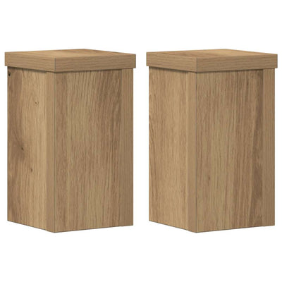 La plantation de Vidaxl comprend 2 pcs 10x10x18 cm en bois de bois en bois
