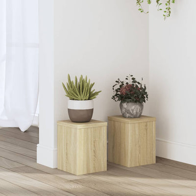 Normes de l'usine Vidaxl 2 ST 15x15x20 cm Processiond Wood Sonoma Oak