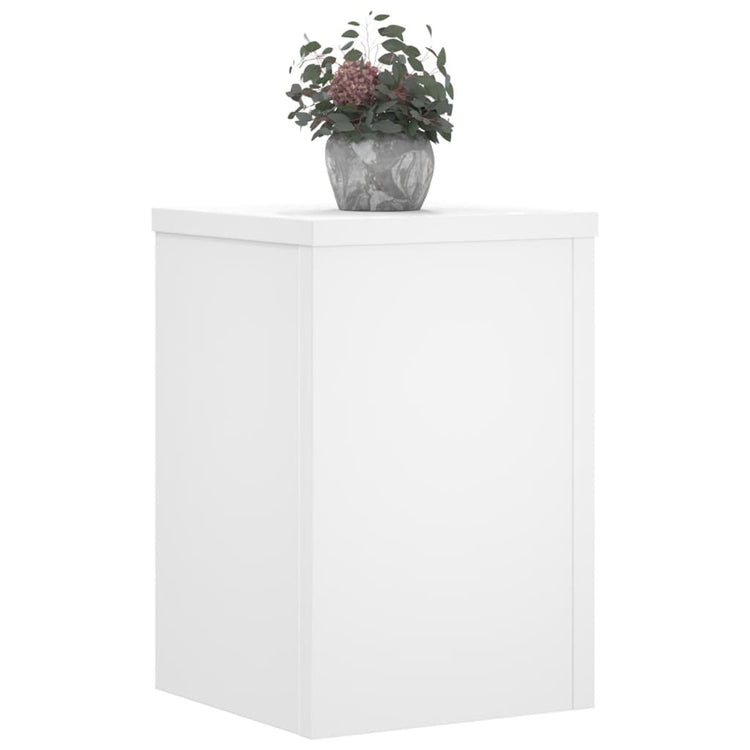 Normes de plante vidaxl 2 ST 20x20x30 cm Bois de blanc transformé