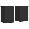 Normes de l'usine Vidaxl 2 ST 20x20x30 cm Black Black