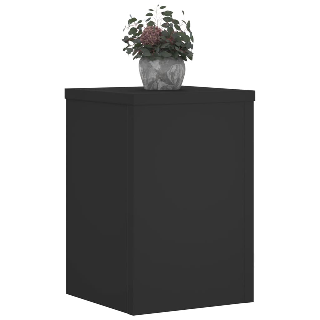 Normes de l'usine Vidaxl 2 ST 20x20x30 cm Black Black