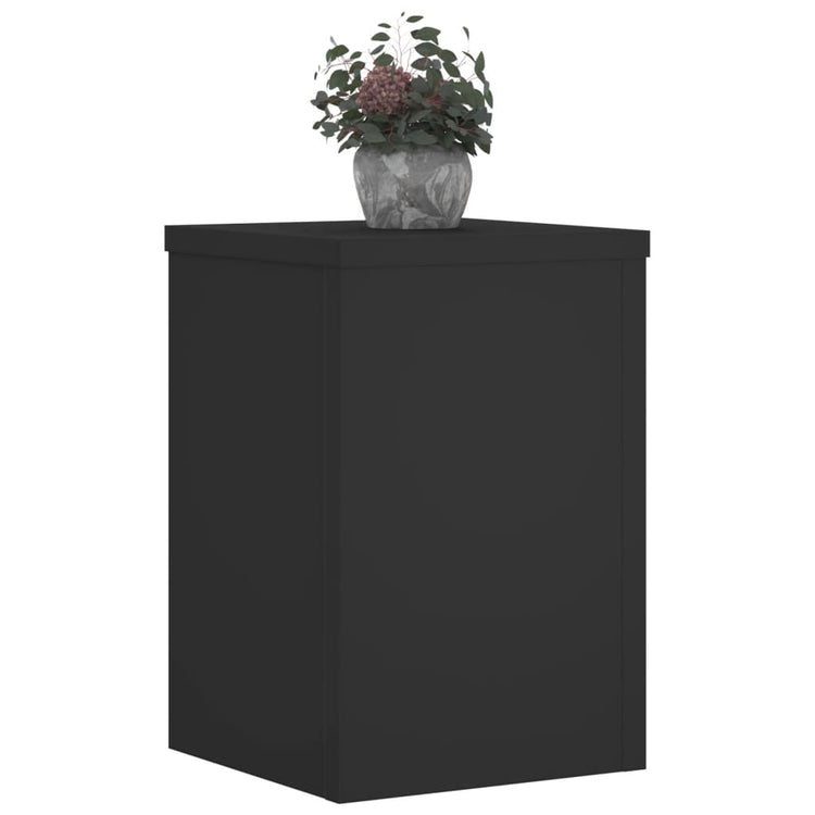 Normes de l'usine Vidaxl 2 ST 20x20x30 cm Black Black