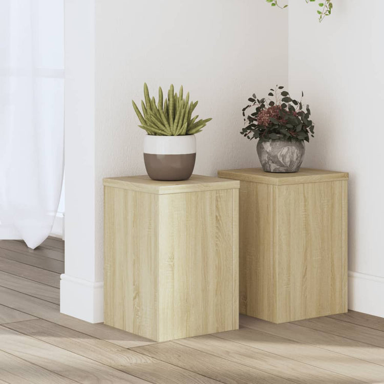 Normes de l'usine Vidaxl 2 ST 20x20x30 cm Processiond Wood Sonoma Oak