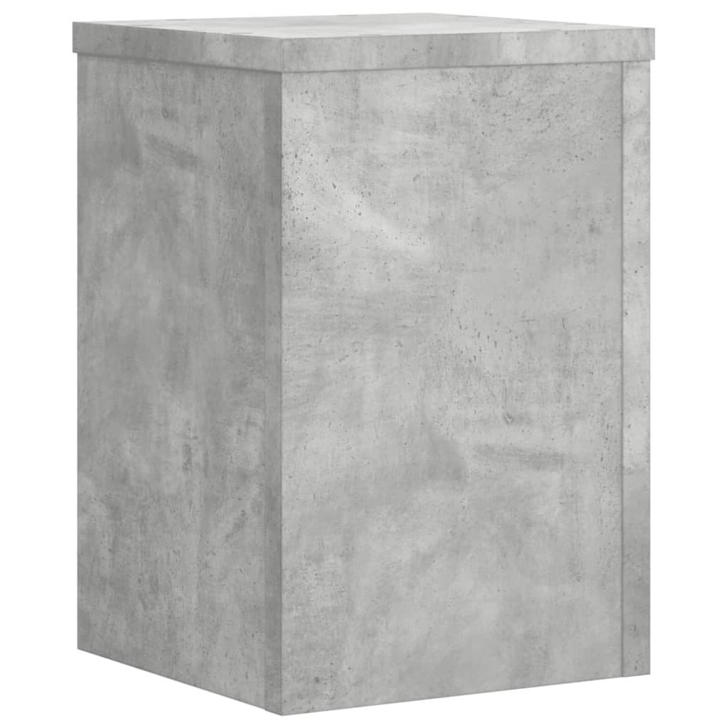 Normes de l'usine Vidaxl 2 ST 20x20x30 cm Betongrijs en bois transformé