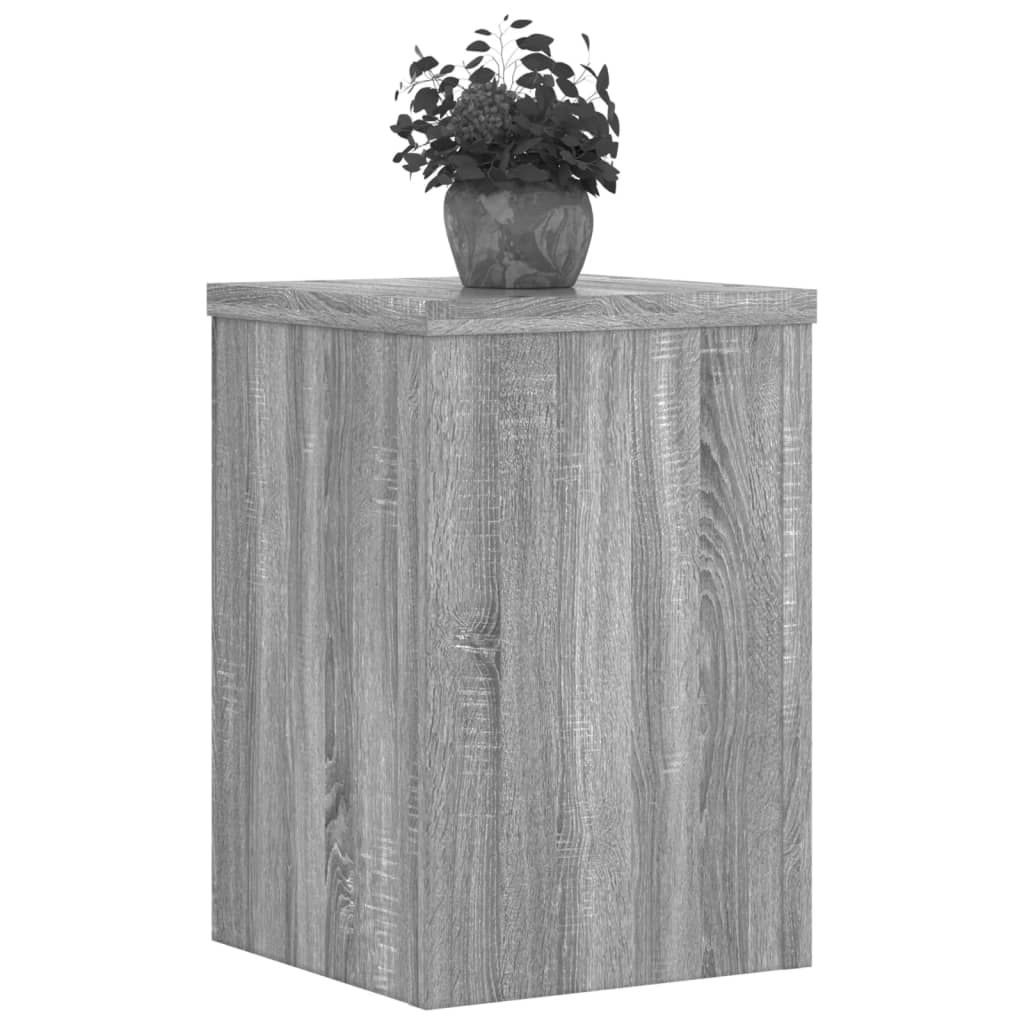 Normes de plante vidaxl 2 ST 20x20x30 cm en bois de bois de bois sonoma