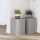 Normes de plante vidaxl 2 ST 20x20x30 cm en bois de bois de bois sonoma