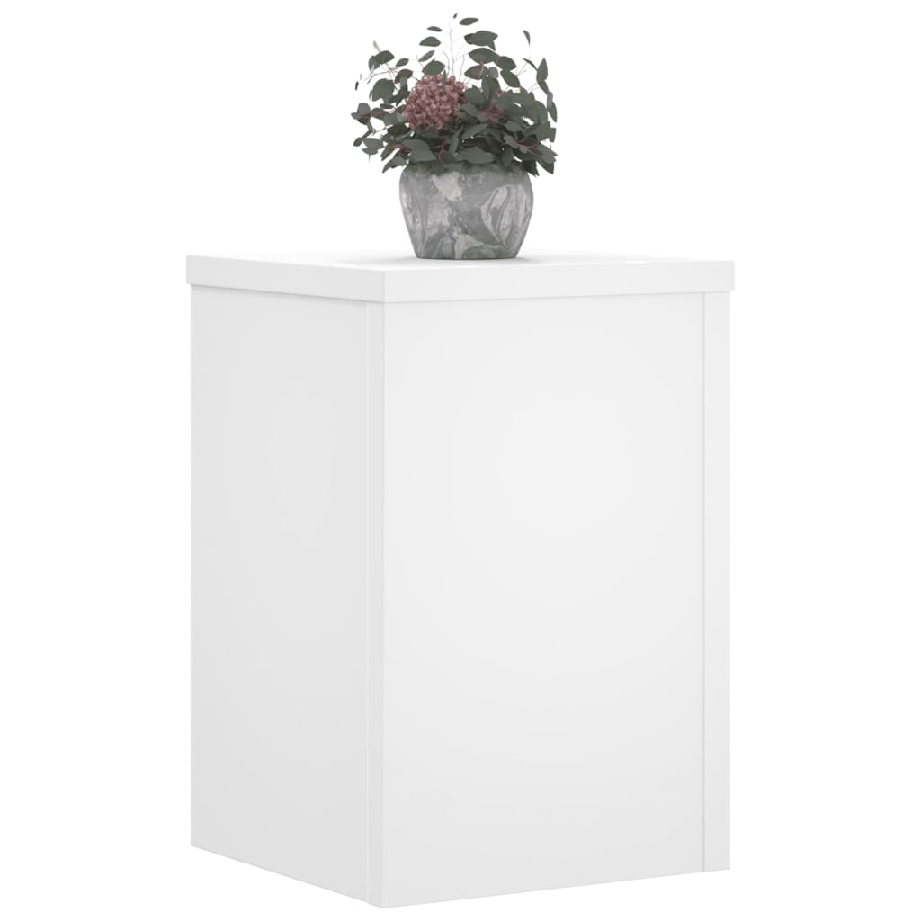 Normes de plante vidaxl 2 ST 25x25x35 cm Bois de bois transformé