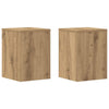 Vidaxx porte-plantes 2 pcs 25x25x35 cm bois chêne artisanal