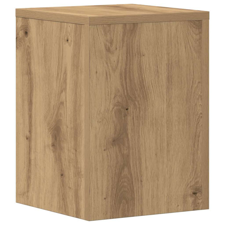Vidaxx porte-plantes 2 pcs 25x25x35 cm bois chêne artisanal