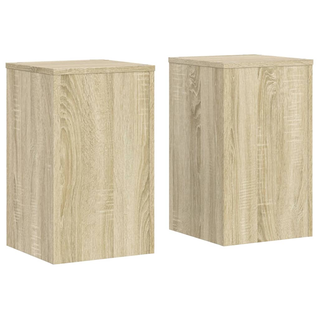Normes de l'usine Vidaxl 2 ST 30x30x50 cm Processiond Wood Sonoma Oak