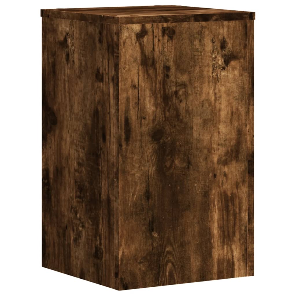Normes de l'usine Vidaxl 2 ST 30x30x50 cm Chêne fumé en bois propriété