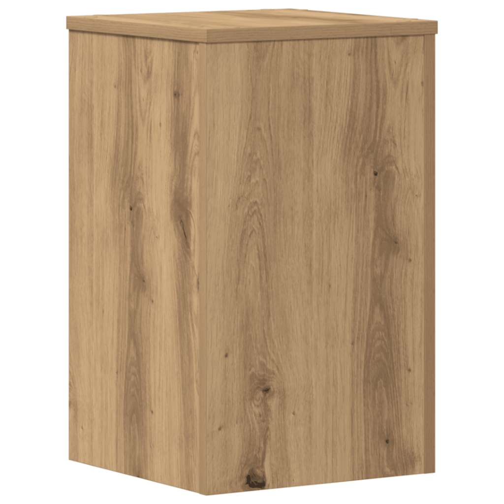 Vidaxx porte-plantes 2 pcs 30x30x50 cm bois chêne artisanal