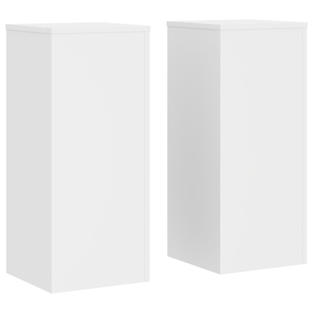 La plantation de Vidaxl comprend 2 pcs 30x30x70 cm en bois blanc
