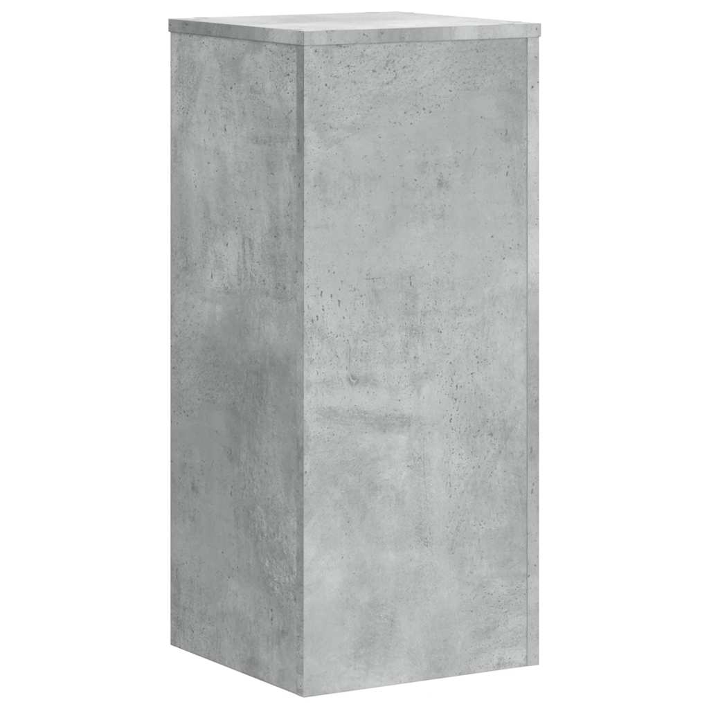 Normes de l'usine Vidaxl 2 PCS 30x30x70 cm Betongrij en bois transformé